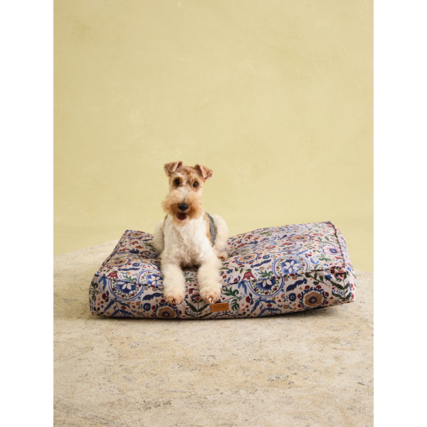 Fox Terrier on Joules Festival Floral Mattress