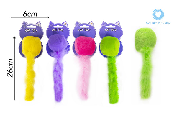 Catnip Plush Ball Toy