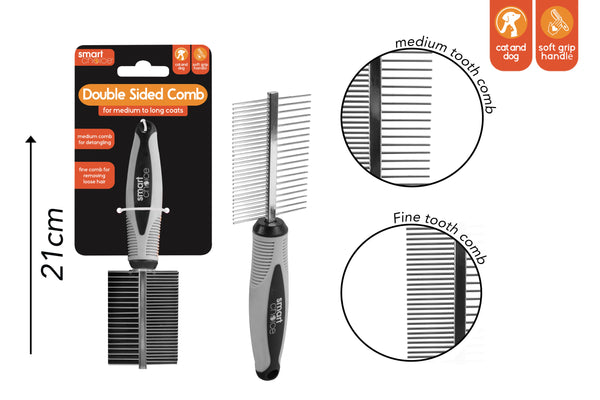 Smart Choice Double Sided Grooming Comb