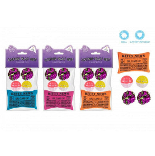 Catnip Play Set, Choice Of 4 Colours