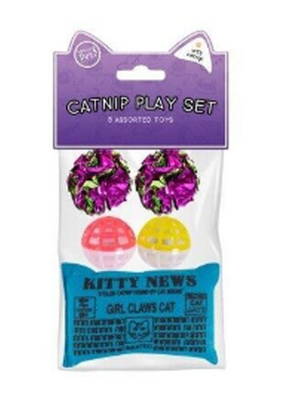 Catnip Play Set, Choice Of 4 Colours