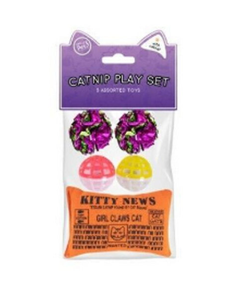 Catnip Play Set, Choice Of 4 Colours