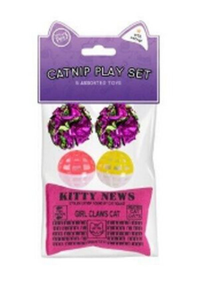 Catnip Play Set, Choice Of 4 Colours