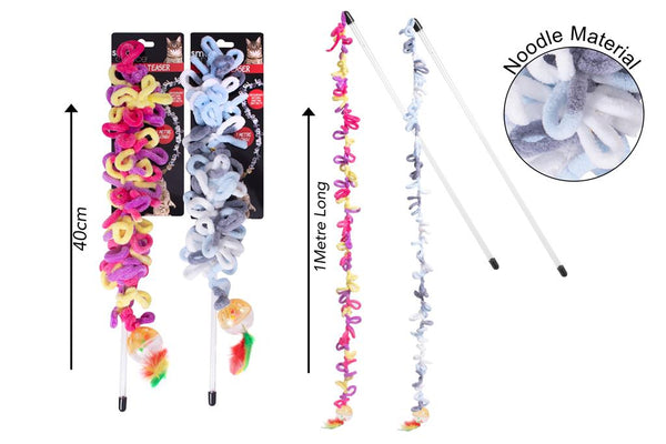 Soft Loopy Cat Teaser - 2 Assorted Colours