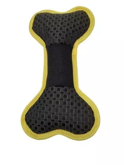 Smart Choice Tough Canvas Dog Bone with Yellow Binding