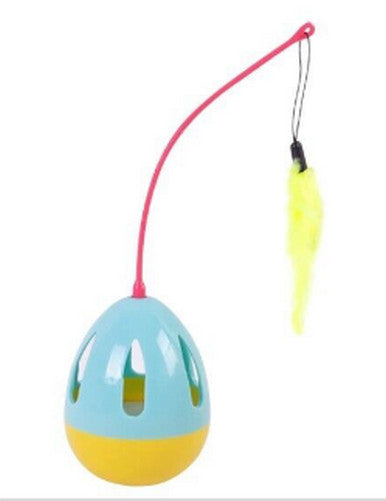 Smart Choice Cat Feather Tumbler Toy, 2 Colours Available