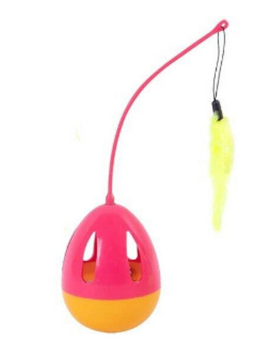 Smart Choice Cat Feather Tumbler Toy, 2 Colours Available