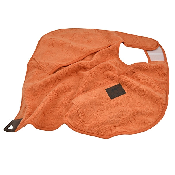 Tall Tails – Orange Towel Pet Cape