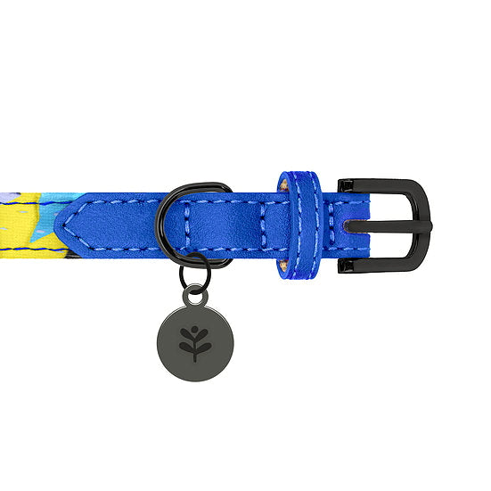 Sotnos Geometric Blue Dog Collar