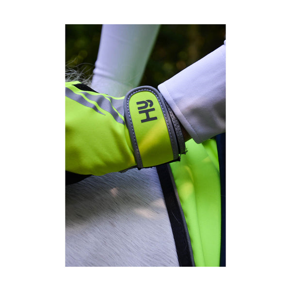 Hy Equestrian Reflector Riding Gloves