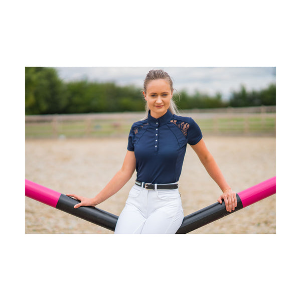 Hy Equestrian Laila Lace Show Shirt