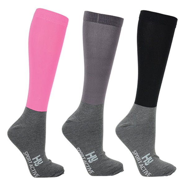 Hy Sport Active Riding Socks (Pack of 3)