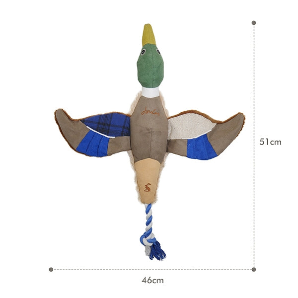 Dimensions of Joules Plush Printed Blue Duck