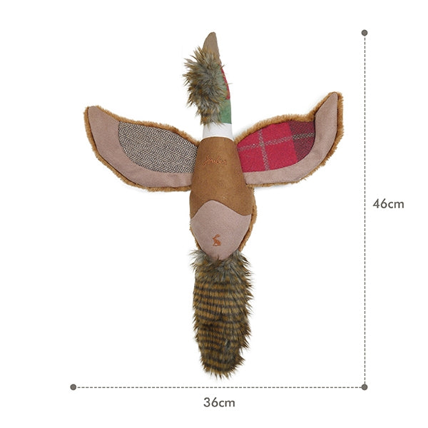 Dimensions of Joules Pheasant Dog Toy