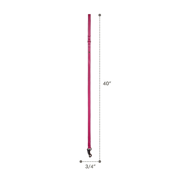 Dimensions of Joules Leather Lead in Pink
