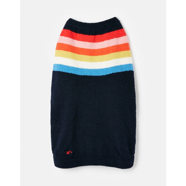 View from above of Joules Seaport Chenille Stripe Jumper