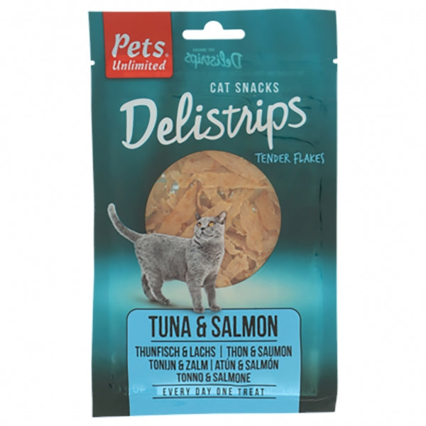 Delistrips Tuna and Salmon 40g