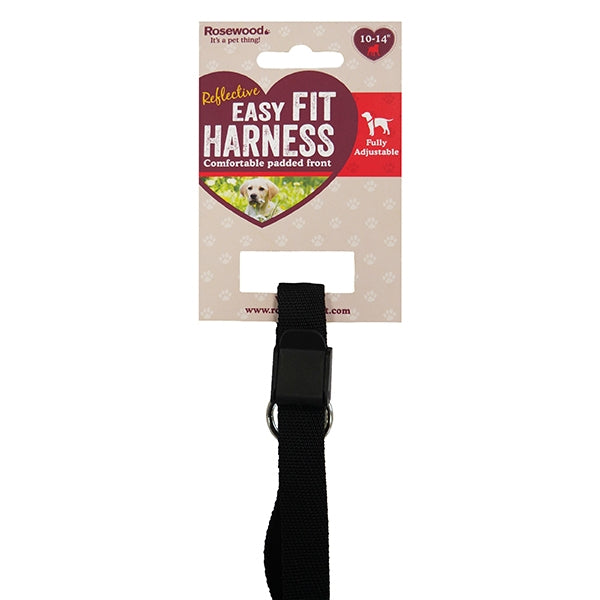 Reflective Easy Fit Harness with packaging