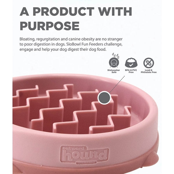 A product with purpose... Outward Hound Fun Feeder Wave