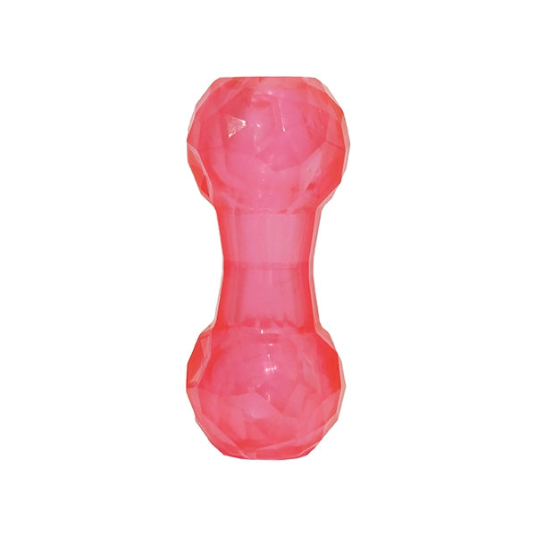 BioSafe Puppy Treat Dumbell in pink