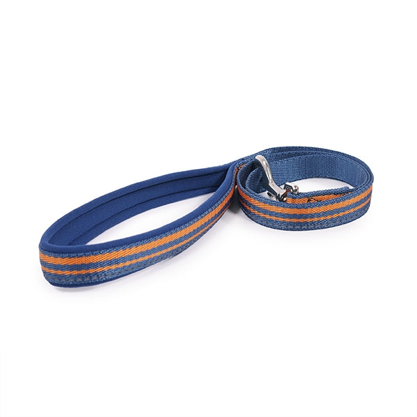Rosewood Reflective Dog Lead in blue