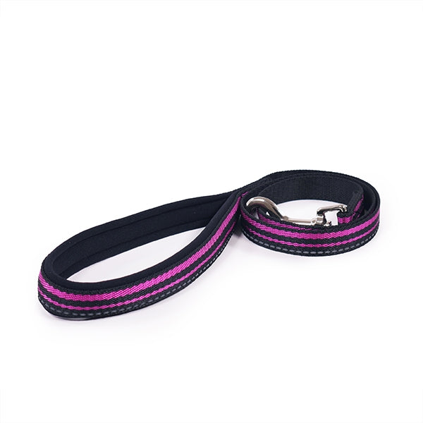 Rosewood Reflective Dog Lead in black