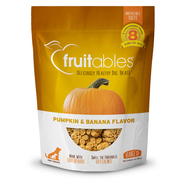 Fruitables Dog Treats - Pumpkin & Banana