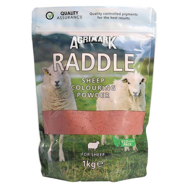 Agrimark Sheep Colouring Powder Raddle Red 1kg