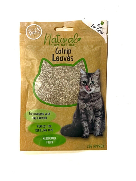 World of Pets 100% Natural Catnip Leaves