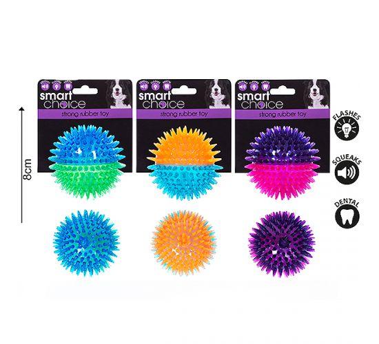 Smart Choice Flashing Rubber Ball