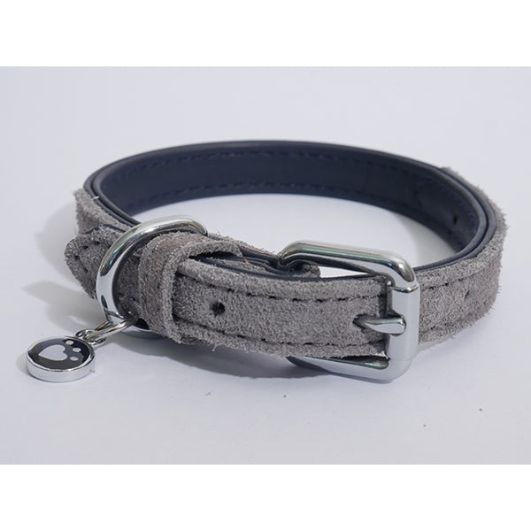 Soft Touch Navy Collar & Matching Lead