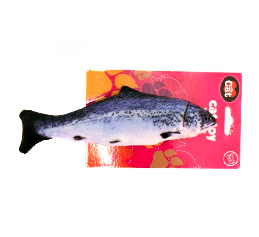 Fish Kicker Toy with Catnip - Trout