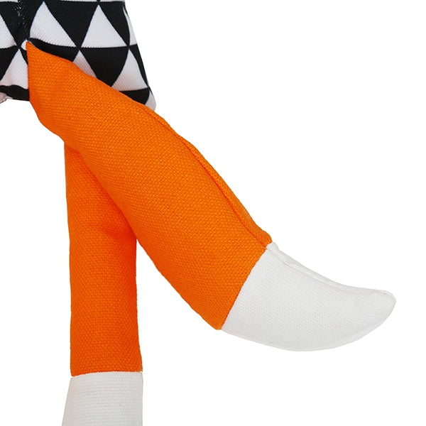 Close up of legs of Chubleez – Mr Fox