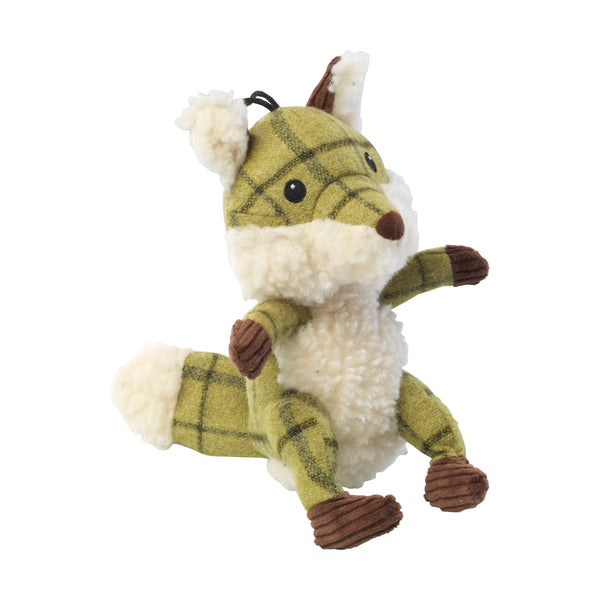 House of Paws Tweed Plush Toy - Fox