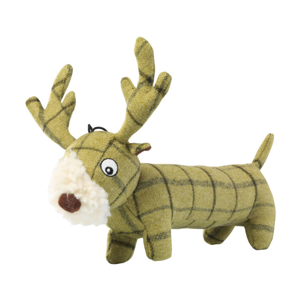 House of Paws Tweed Plush Long Body Toy