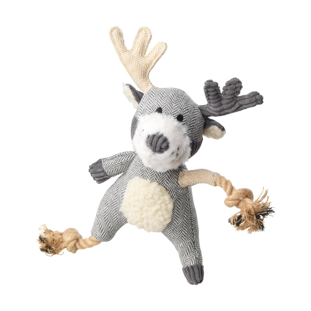 House of Paws Bushy Tail Dog Toy - Stag