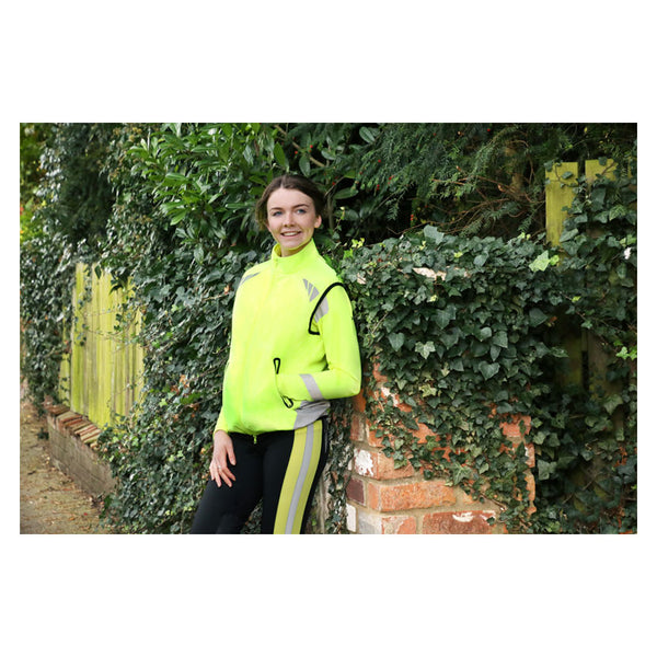 Reflector Gilet by Hy Equestrian - Pass Wide and Slow