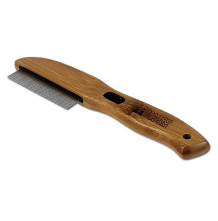 Bamboo Groom Flea Comb