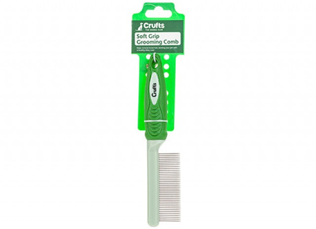 Crufts Soft Grip Grooming Comb