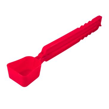 Pet Food Scoop and Bag Clip in red