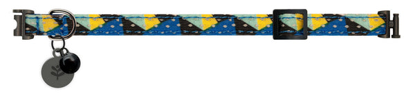 Sotnos Geometric Blue Cat Collar