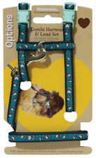 Paw Print Harness and Lead Set